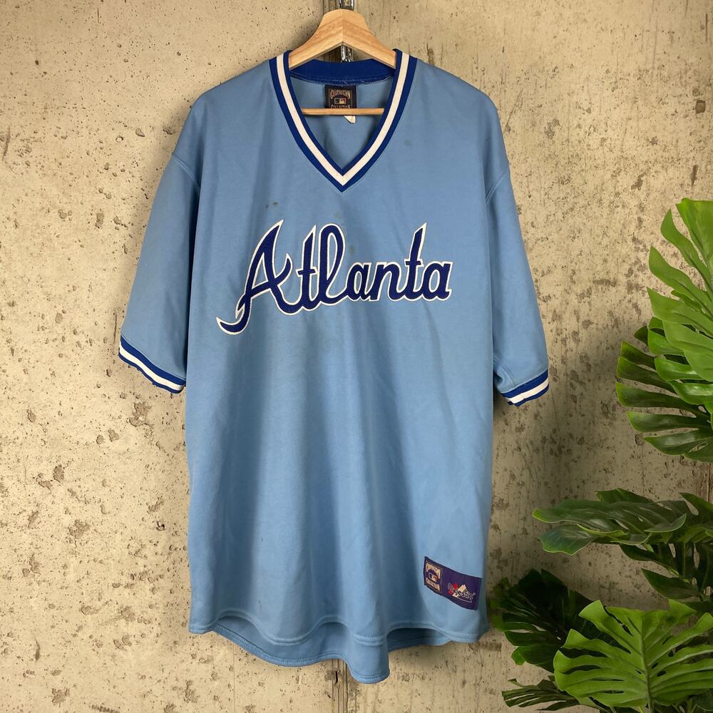 Cooperstown Collection Atlanta Baseball Fan Jersey 2XL 00s